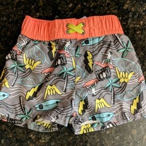 Cat and Jack 12 month swim trunks